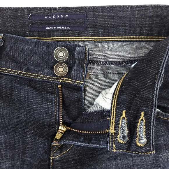 Hudson Jeans Skinny Back Flap Pockets Low Rise USA 24x29 - Picture 5 of 8